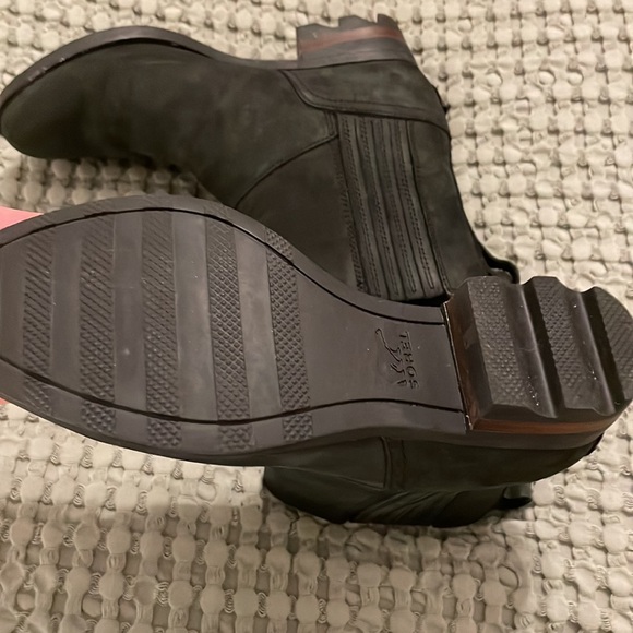 Sorel womens all weather boots 7.5 black Chelsea - Picture 7 of 7